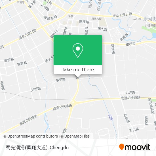 蜀光润滑(凤翔大道) map