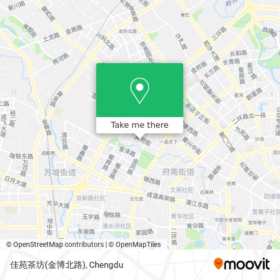 佳苑茶坊(金博北路) map