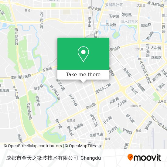 成都市金天之微波技术有限公司 map