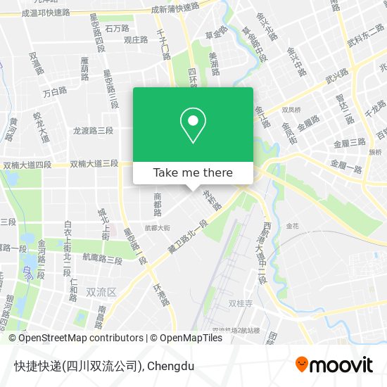 快捷快递(四川双流公司) map