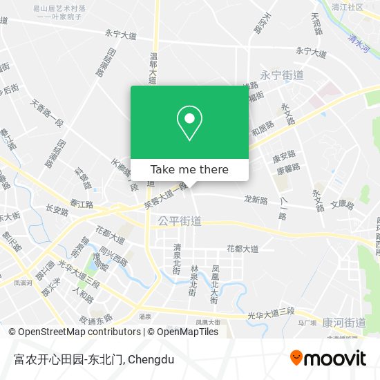 富农开心田园-东北门 map
