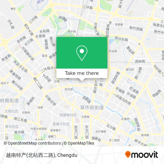 越南特产(北站西二路) map