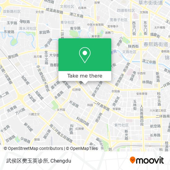 武侯区樊玉英诊所 map