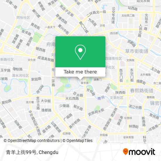 青羊上街99号 map