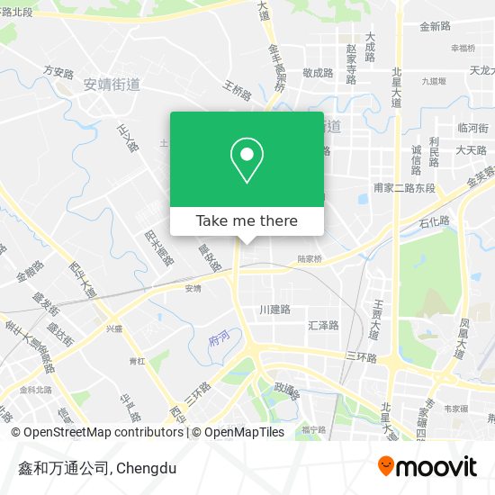 鑫和万通公司 map