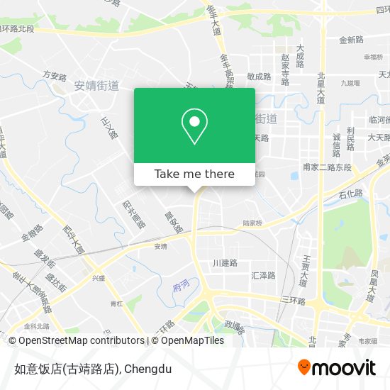 如意饭店(古靖路店) map
