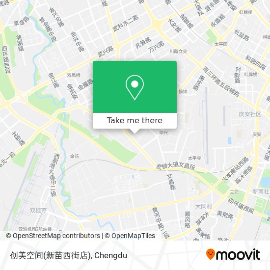 创美空间(新苗西街店) map