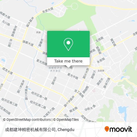 成都建坤精密机械有限公司 map