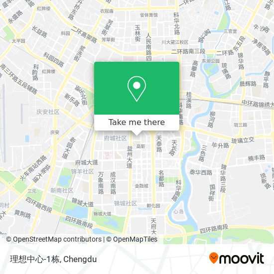 理想中心-1栋 map