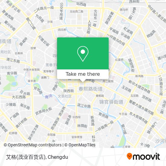 艾格(茂业百货店) map
