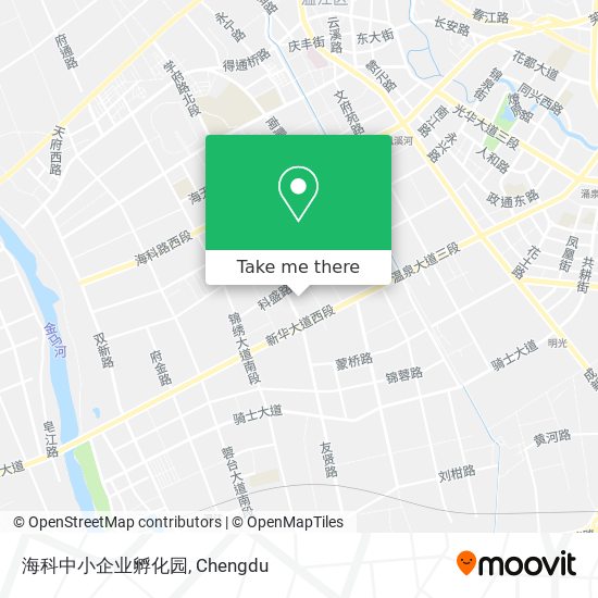 海科中小企业孵化园 map