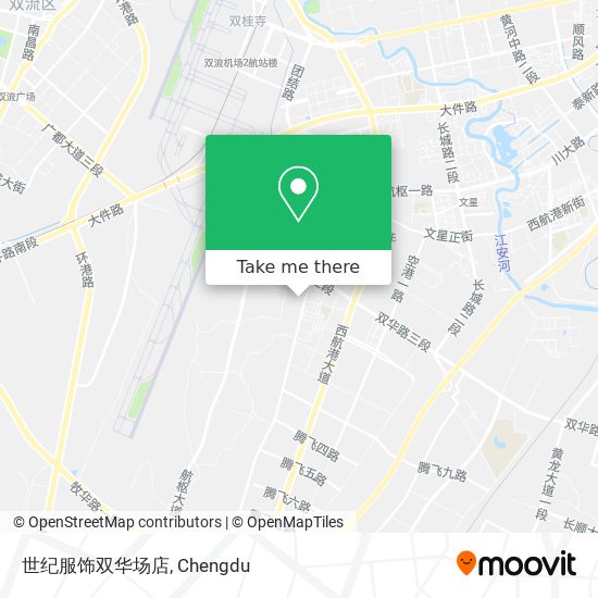 世纪服饰双华场店 map