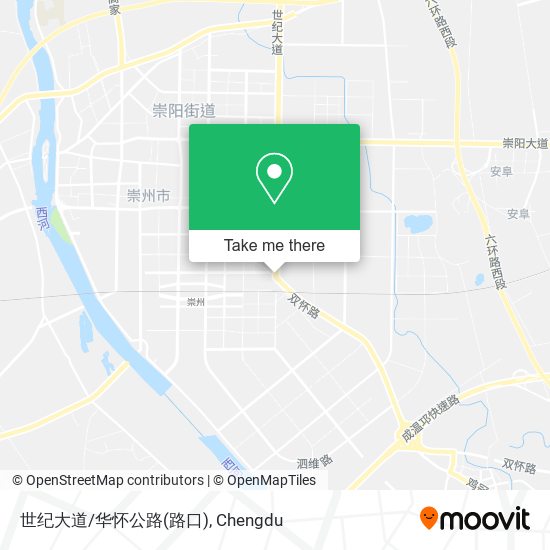 世纪大道/华怀公路(路口) map