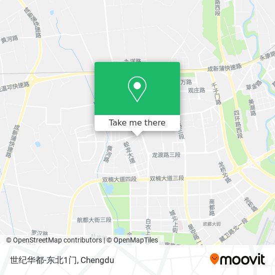 世纪华都-东北1门 map