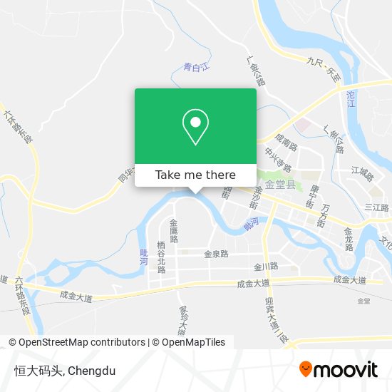 恒大码头 map