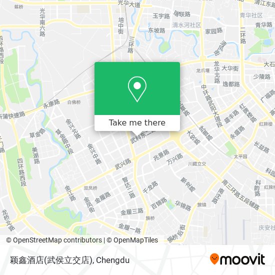颖鑫酒店(武侯立交店) map