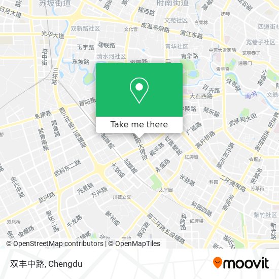 双丰中路 map