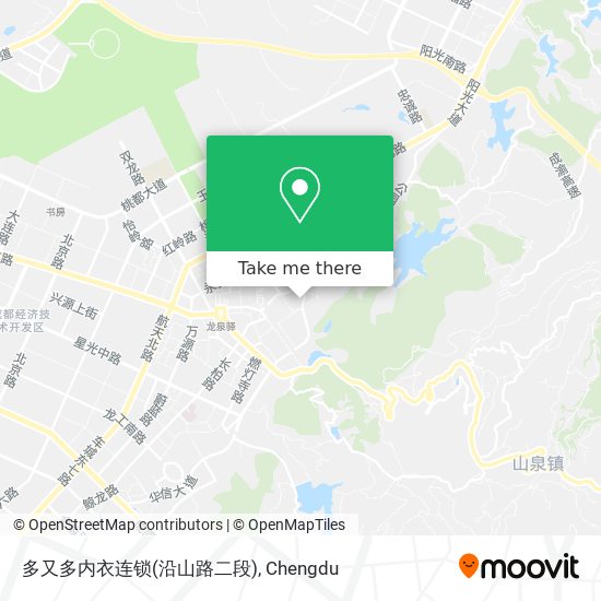 多又多内衣连锁(沿山路二段) map