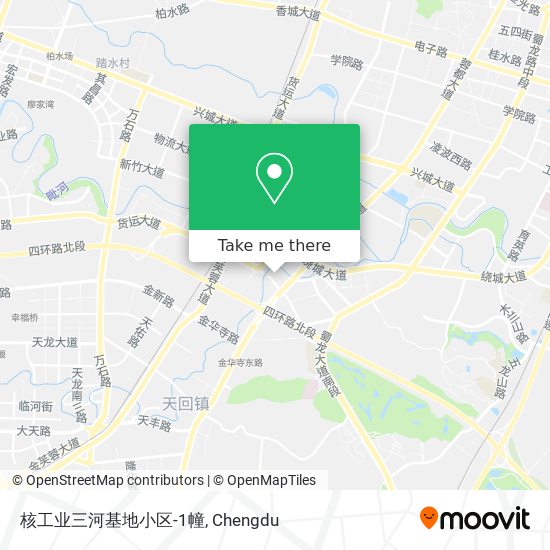 核工业三河基地小区-1幢 map