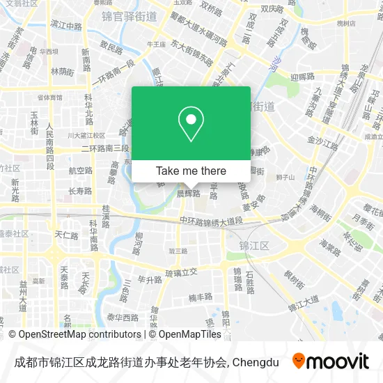 成都市锦江区成龙路街道办事处老年协会 map
