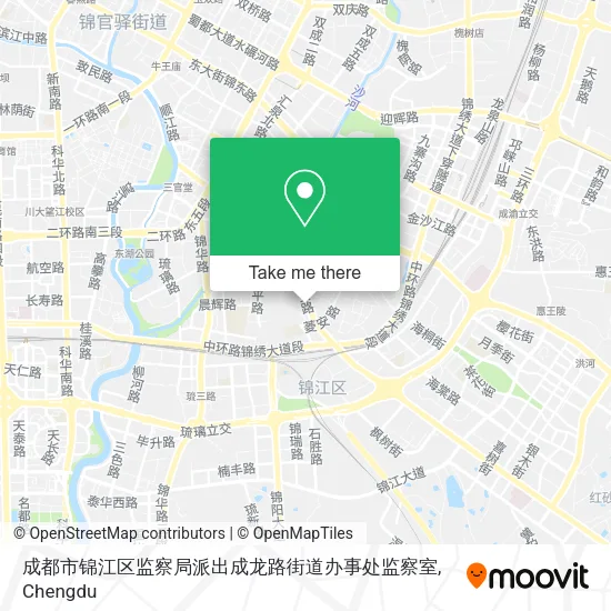 成都市锦江区监察局派出成龙路街道办事处监察室 map
