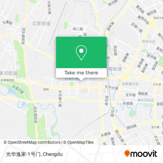 光华逸家-1号门 map