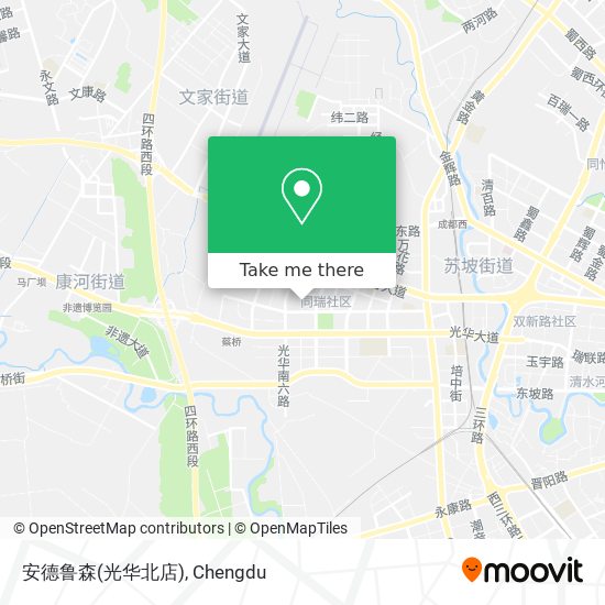 安德鲁森(光华北店) map