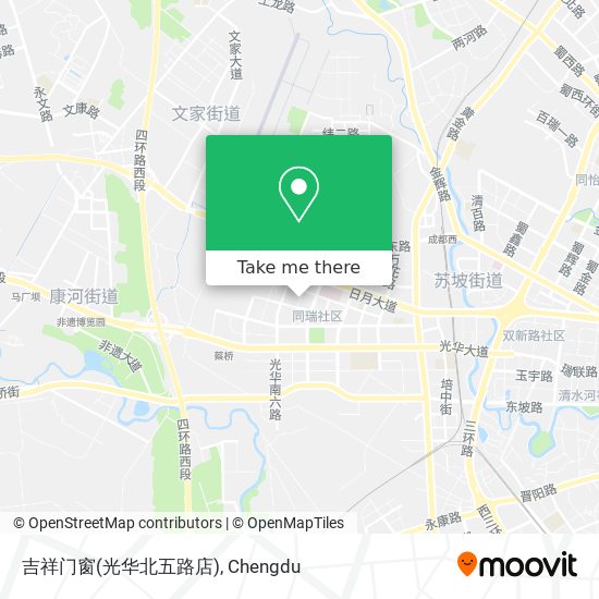 吉祥门窗(光华北五路店) map