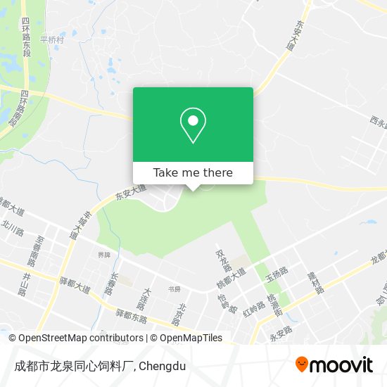 成都市龙泉同心饲料厂 map