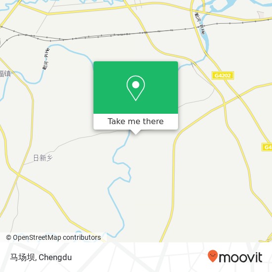 马场坝 map