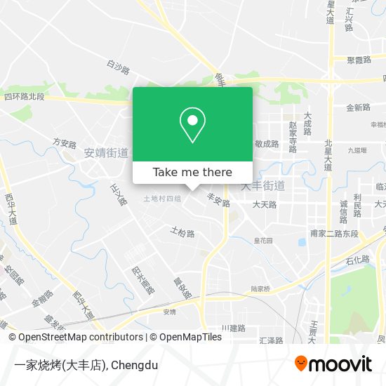 一家烧烤(大丰店) map