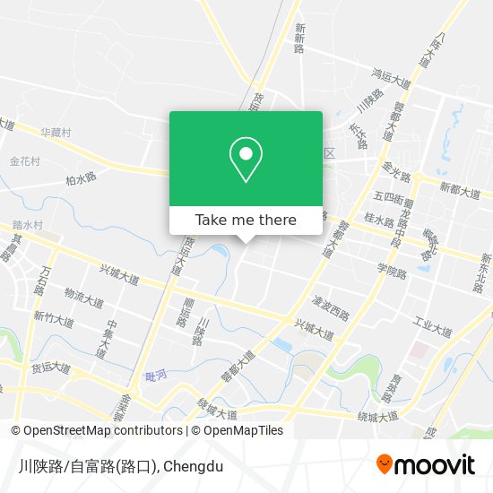 川陕路/自富路(路口) map