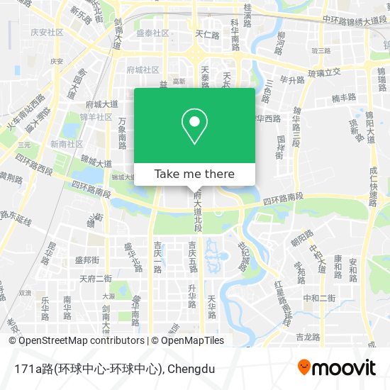 171a路(环球中心-环球中心) map