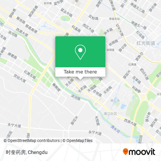 时奎药房 map