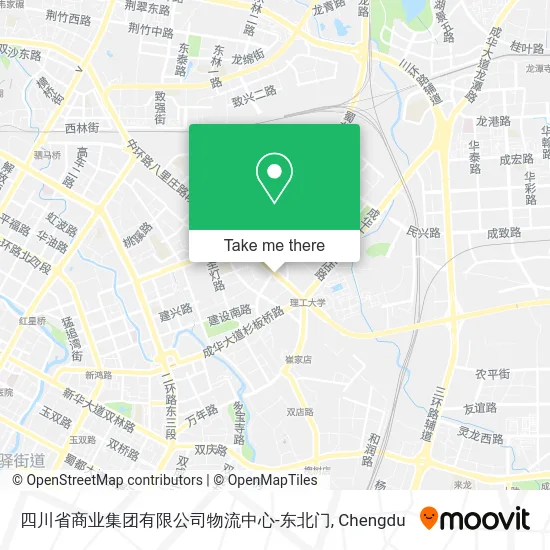四川省商业集团有限公司物流中心-东北门 map