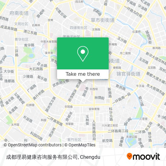 成都理易健康咨询服务有限公司 map