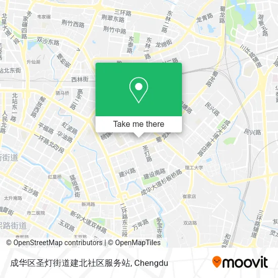 成华区圣灯街道建北社区服务站 map