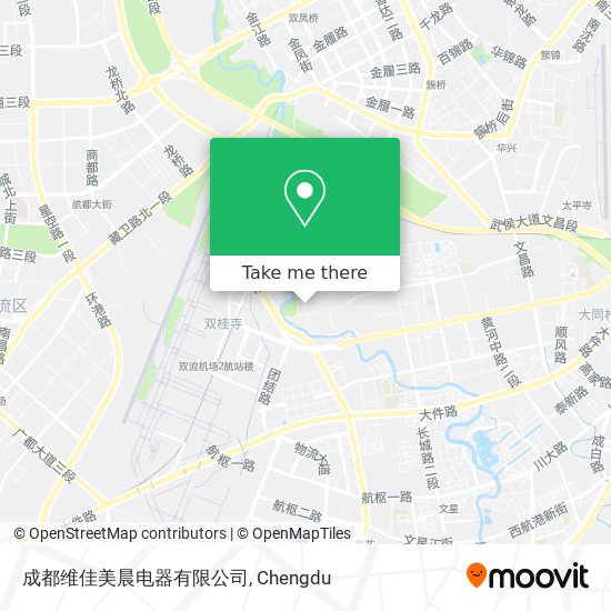 成都维佳美晨电器有限公司 map