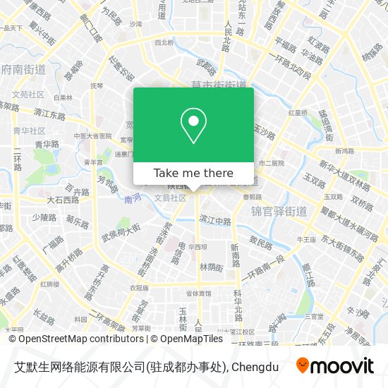 艾默生网络能源有限公司(驻成都办事处) map