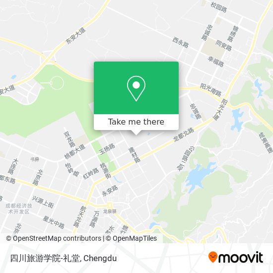 四川旅游学院-礼堂 map