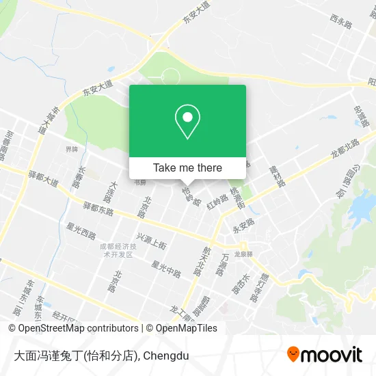 大面冯谨兔丁(怡和分店) map