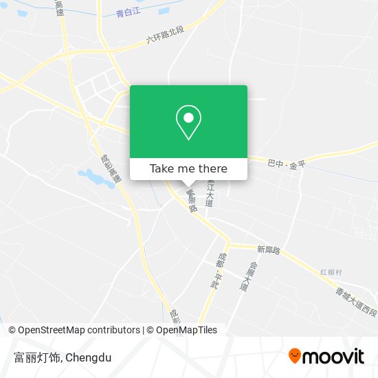 富丽灯饰 map