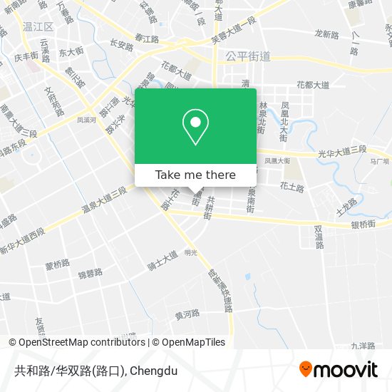 共和路/华双路(路口) map