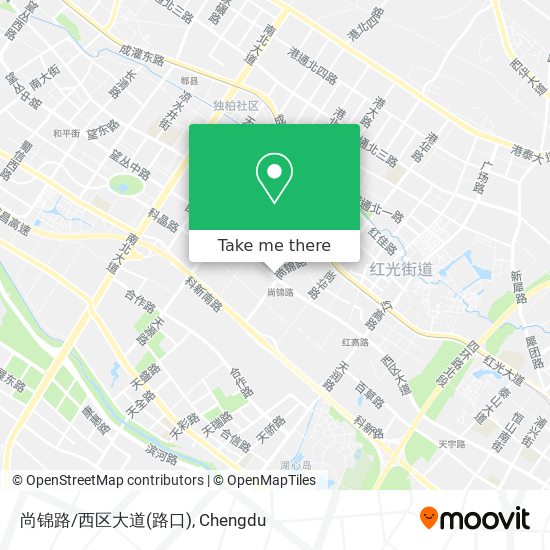 尚锦路/西区大道(路口) map