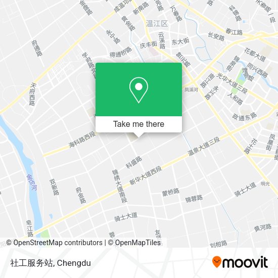 社工服务站 map