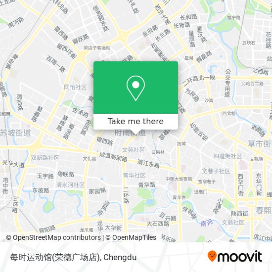 每时运动馆(荣德广场店) map