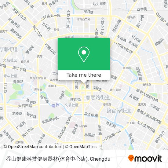 乔山健康科技健身器材(体育中心店) map