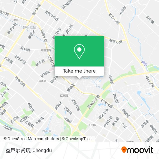益臣炒货店 map