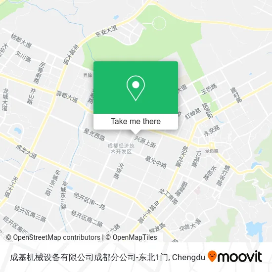 成基机械设备有限公司成都分公司-东北1门 map
