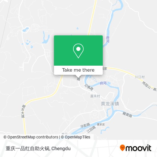 重庆一品红自助火锅 map
